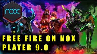 Play FREE FIRE On Nox Player 9.0 64bit Emulator | All Settings & FPS Test