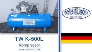 TW K-500L : Der 500 Liter Kompressor von TWIN BUSCH®