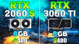RTX 3060 Ti vs RTX 2060 SUPER - Test in 10 Games l 1440p l