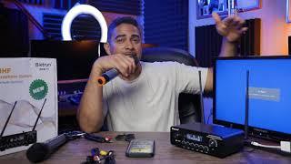 How to Connect Your Wireless Microphone System for Karaoke | ft Bietrun WXM15