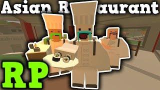 Asian Restaurant RP - Sushi noodles and rice ! - Unturned 3.0