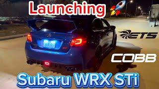 Subaru WRX STI Launching 