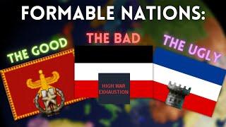 The Good, The Bad, and the Ugly: Rise of Nations Formable Modifiers