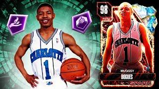 *FREE* GALAXY OPAL MUGGSY BOGUES ISN'T GOOD, BUT HES A LOT OF FUN IN NBA 2K24 MyTEAM!!