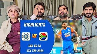 India vs South Africa 4th T20 2024 Highlights  Ind vs SA #pakistanreaction