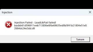 *BEST* fix error "failed to inject! loadlibfail" (krnl, all executors, Microsoft Store Roblox)