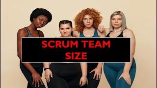 What should be the optimum size of a scrum Team ?