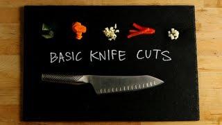 Basic Knife Techniques | Kitchen Skills | Yum How To
