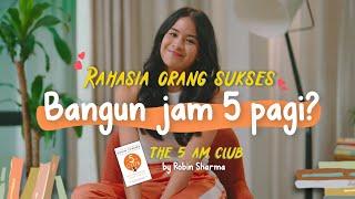 Rahasia orang sukses bangun jam 5 pagi?! Maudy Ayunda's Booklist