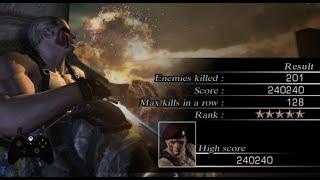 Resident Evil 4 Mercenaries' | Krauser Castle | Score: 240,240