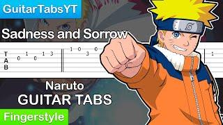 Naruto - Sadness and Sorrow Guitar Tutorial | Guitar Lesson + TABS by Eddie van der Meer