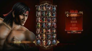 Mortal Kombat 9 - Expert Arcade Ladder (Liu Kang/3 Rounds/No Losses)