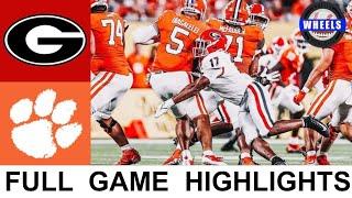 #5 Georgia vs #3 Clemson Highlights | College Football Week 1 | 2021 College Football Highlights