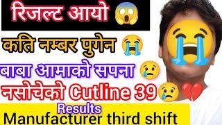 eps manufacturer third shift exam results published? Eps cutline? Eps results check 2025? Eps news