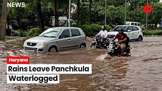 A Heavy Spell Of Rain Leaves Panchkula Waterlogged