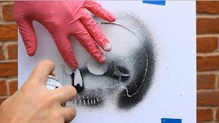 STENCIL ART FOR BEGINNERS -Step by Step..