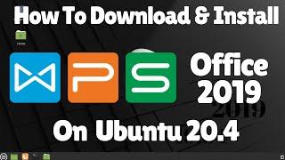 How to install wps office 2019 in Ubuntu 20.04, Kali linux