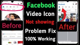 How To Restore Watch Video Icon In Facebook Shortcut Bar - New Tricks (2021)