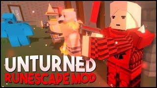 RUNESCAPE MEETS UNTURNED! (Unturned Mod Review)