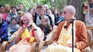 May 7, 2023 - Almaty - Sannyasa Initiation of Adhoksaja Swami and Dayavan Swami - Dubbed in English