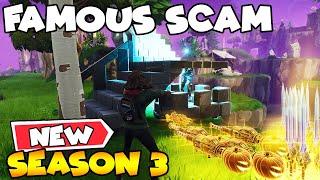 Famous Mythic Scam is Game Changing!  (Scammer Gets Scammed) Fortnite Save The World