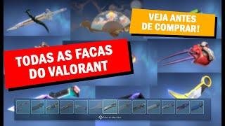 COMPREI TODAS as FACA do VALORANT - *ESSA é a TOP 1 do JOGO!*