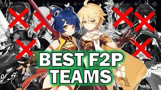 BEST Four Star Team Comps F2P Players Need To Play