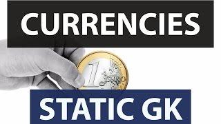 Countries - Capital - Currency of all countries and states - STATIC GK - Capitals Currencies world