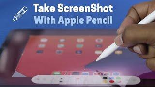 How to Take Screenshots with the Apple Pencil in iPad [iPadOS]