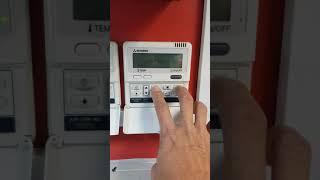 Mitsubishi heavy industris Remote control setting valid/invalid on off function.