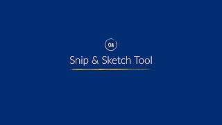 08 | Snip and Sketch Tool | Lenovo Thinkpad