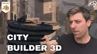 Citybuilder 3D Blender Addon