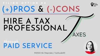 Should You Hire a Tax Professional to Do Your Taxes? Pros & Cons