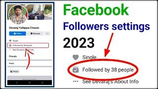 Facebook Followers Settings 2023// How to Activate Followers on Facebook 2023