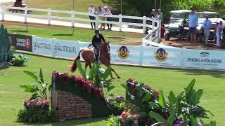 Winning Round: $50,000 USHJA International Hunter Derby (Handy Round)