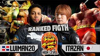 SF6  LUIMAN20 (Dhalsim) vs. ITAZAN (Zangief)  High-Level Clash