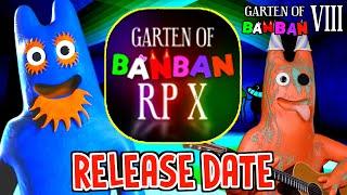 GARTEN OF BANBAN 8 New Official RP - RELEASE DATE of the NEW CHAPTER and NEW OFFICIAL LOGO 