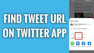 How To Find Tweet URL On Twitter App