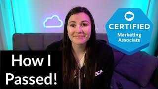 How I Passed the Salesforce Marketing Associate Certification | Salesforce Marketing Cloud (pardot)