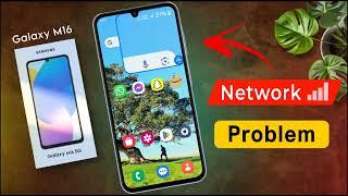 Samsung M16 Sim Card & Network Settings | How to Fix Sim Card no Sevice in Samsung Galaxy M16