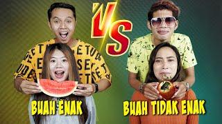 BUAH ENAK VS BUAH TIDAK ENAK!! CHALLENGE MAKAN TERCEPAT FT ALVIAND!!