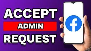 How To Accept Facebook Page Admin Request (2023)