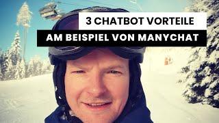 Chatbot Vorteile und Manychat Tutorial auf Deutsch - Lets go! 