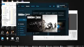 rainbow six siege black screen on start up fix