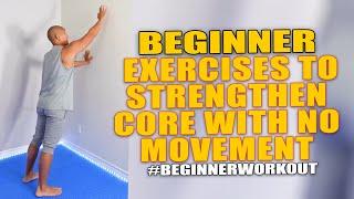 Beginner Exercises to Strengthen Core with No Movement