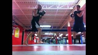 Sifu Joe Valadao  and Coach Jesse Do Pi Kick Boxing with take downs Sparring Part II.