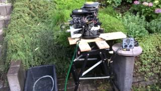 Testing refurbished Volvo Penta MB2A/50S power head