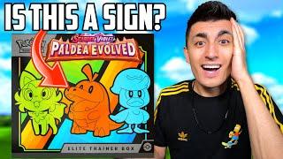 BROKEN Pokemon Paldea Evolved Elite Trainer Box Opening!