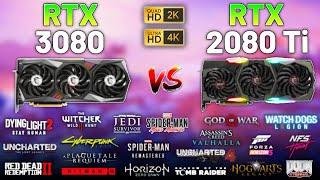 20 Games on RTX 3080 vs RTX 2080 Ti in 2023 - 1440p & 4K