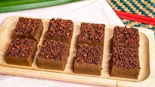 KUIH KOLE KACANG TRADISIONAL | Rahsia Tekstur Licin & Kenyal | Resepi Warisan Che Nom